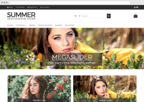 Modified Responsive Template SUMMER - Fashion, Schmuck &amp; Lifestyle