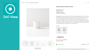 JTL Shop 5 Plugin - 360-Grad-Ansicht & Videointegration