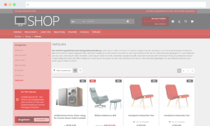 Modified eCommerce Template CARBONIT - Spielzeug, Fashion &amp; Accessoires